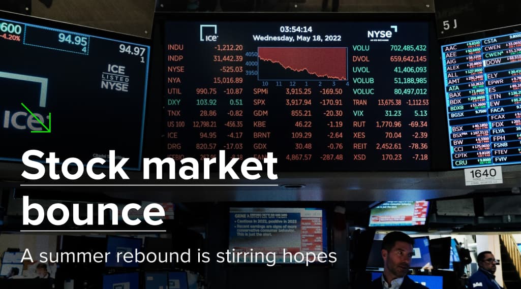 Stock market bounce