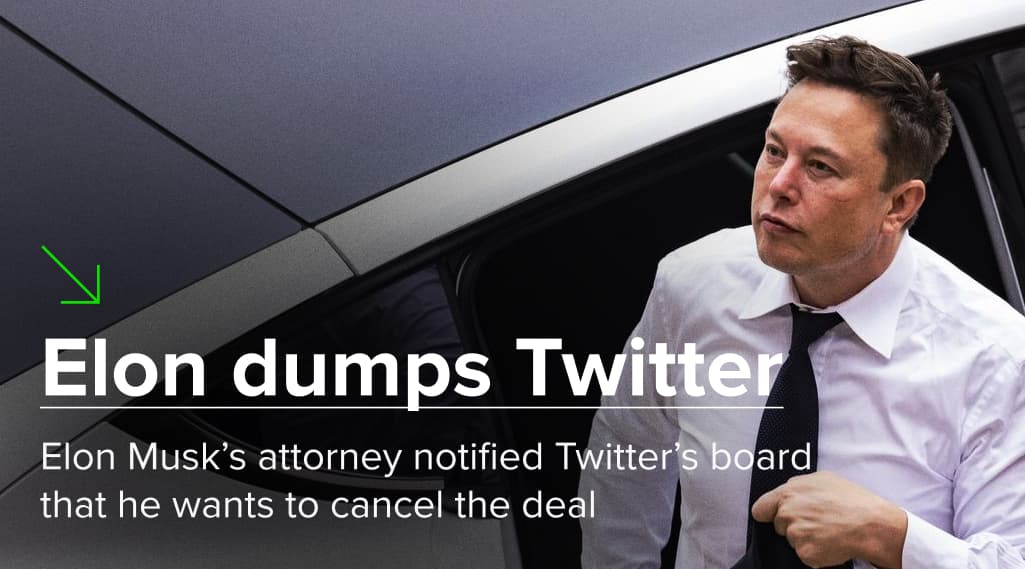 Elon dumps Twitter