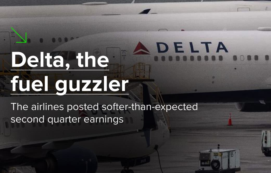 Delta, the fuel guzzler