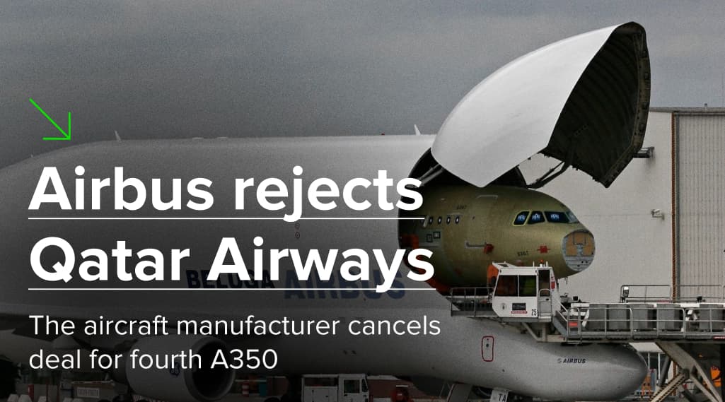 Airbus rejects Qatar Airways